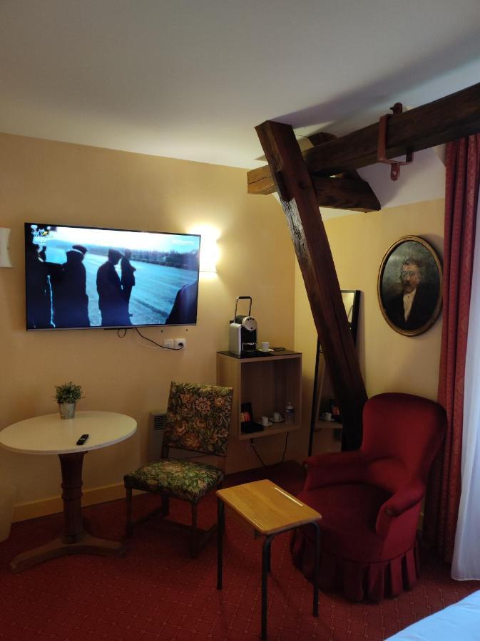 Hostellerie Les Hauts De Sainte Maure Bagian luar foto