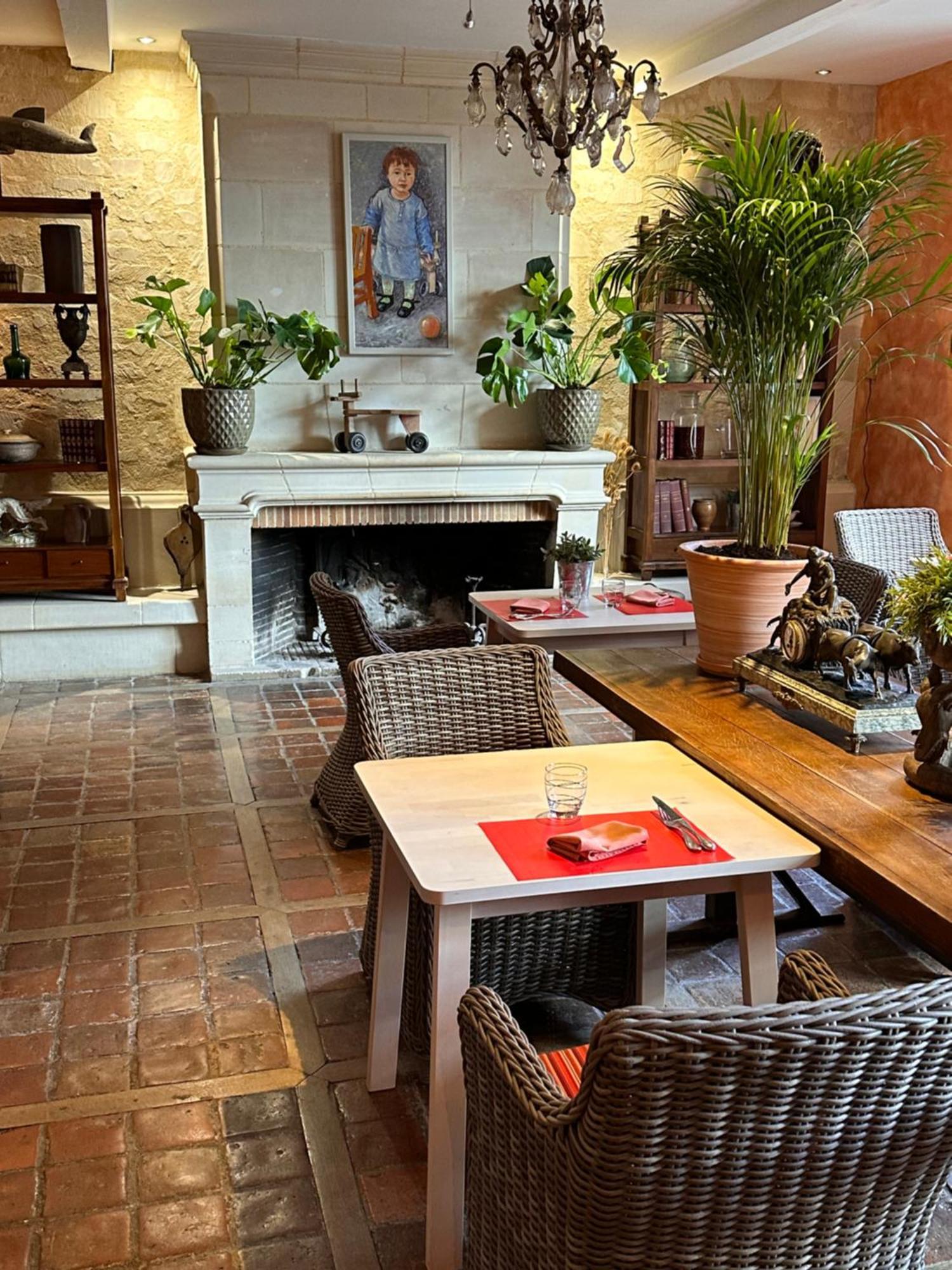 Hostellerie Les Hauts De Sainte Maure Bagian luar foto