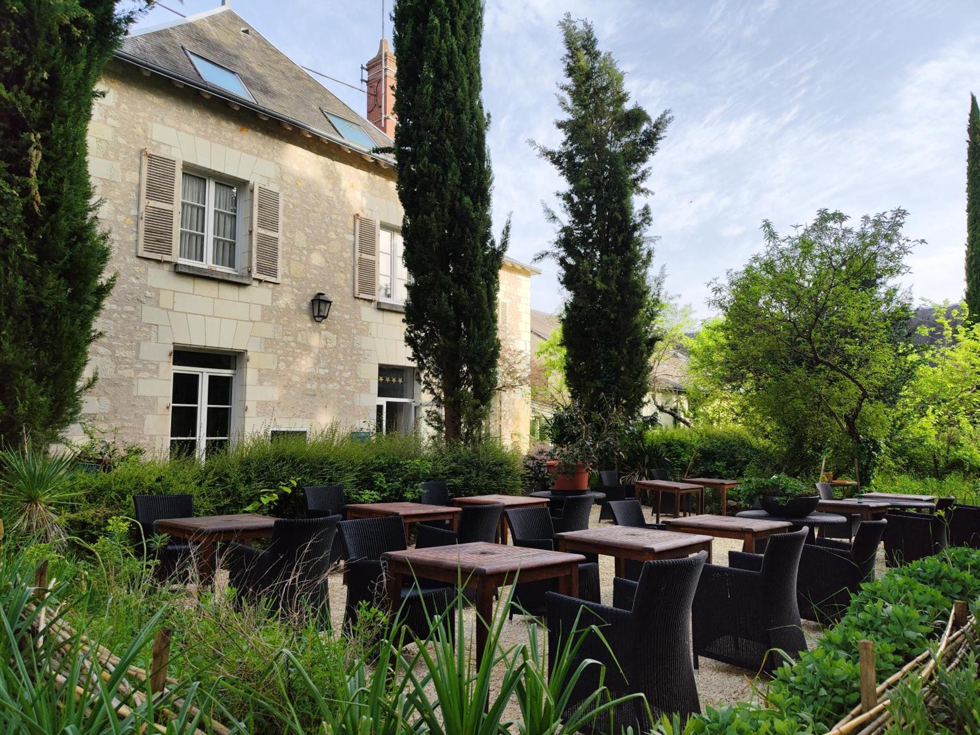 Hostellerie Les Hauts De Sainte Maure Bagian luar foto